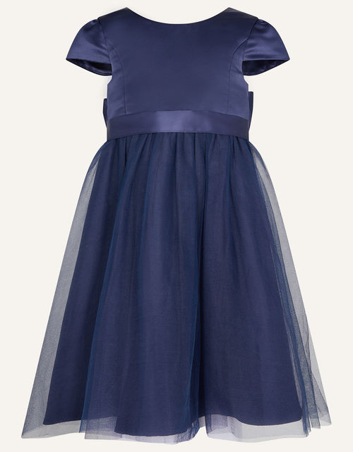 Clo Crossover Maxi Dress Blue