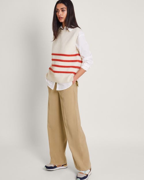 Wila Wide Leg Trousers Camel