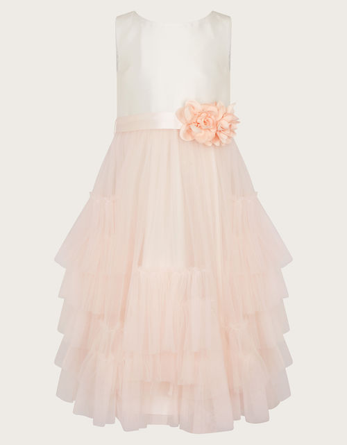 Sofia Ruffle Dress Pink