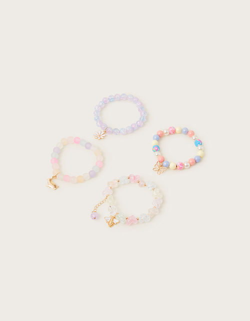 4-Pack Frosted Bead Bracelets...