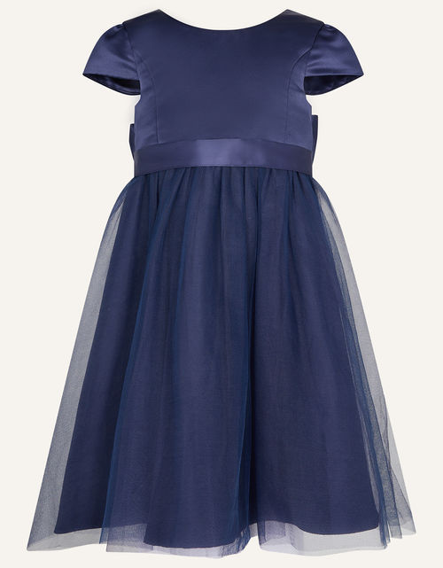 Tulle Bridesmaid Dress Blue