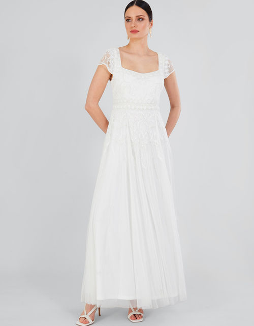 Simone Bridal Maxi Dress Ivory