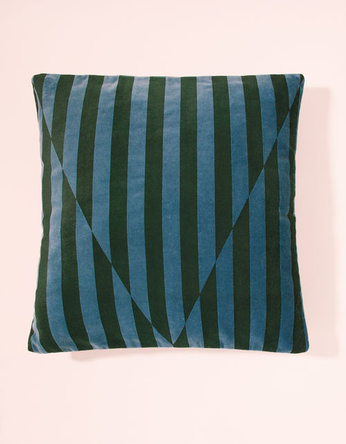 Velvet Stripe Cushion