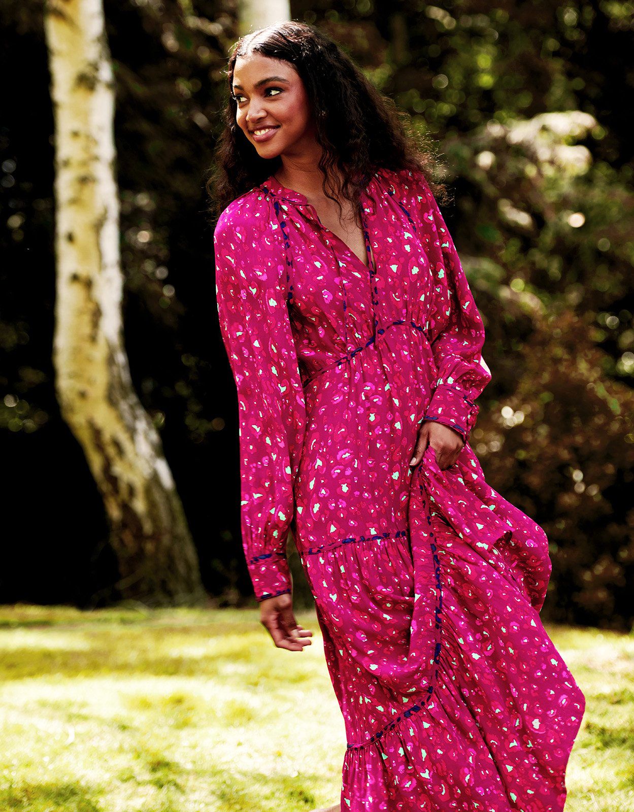 Monsoon animal cheap print dress
