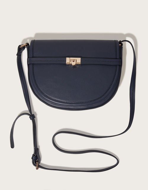 Clasp Cross-Body Bag Blue