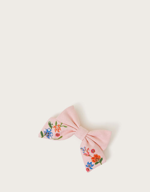 Boutique Embellished Bow Clip