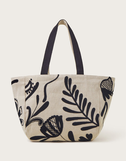 Leaf Print Tote Bag