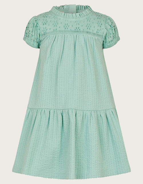 Baby Broderie Dress Blue