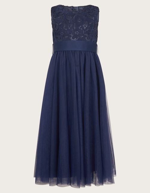 Alice Lace Maxi Dress Blue