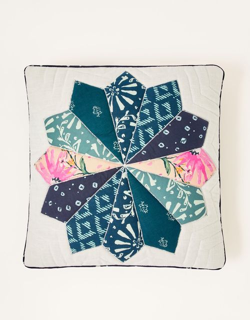 Printed Patchwork Cushion