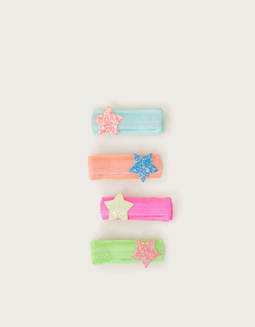 4-Pack Bright Glitter Star...