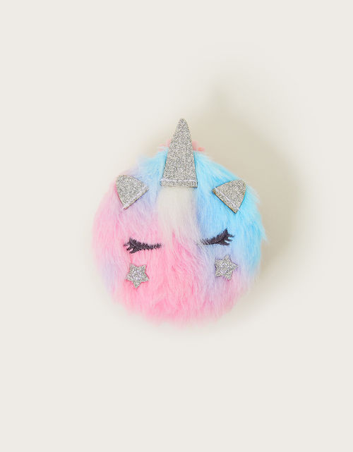 Fluffy Unicorn Hairbrush