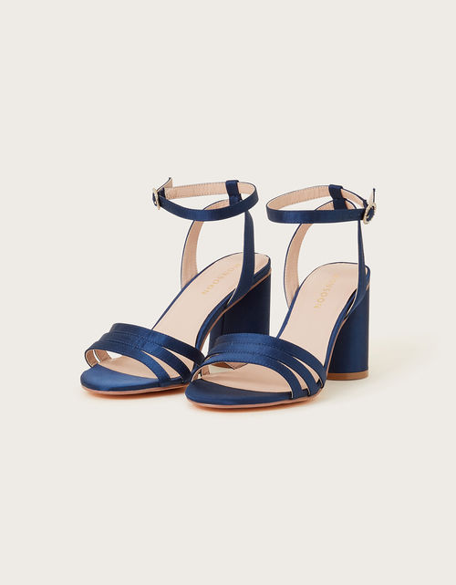 Trio Strap Block Heeled...