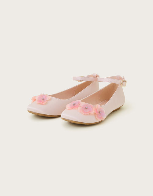 Flower Ballet Flats Pink