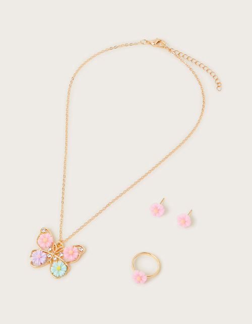 Daisy Butterfly Jewellery Set