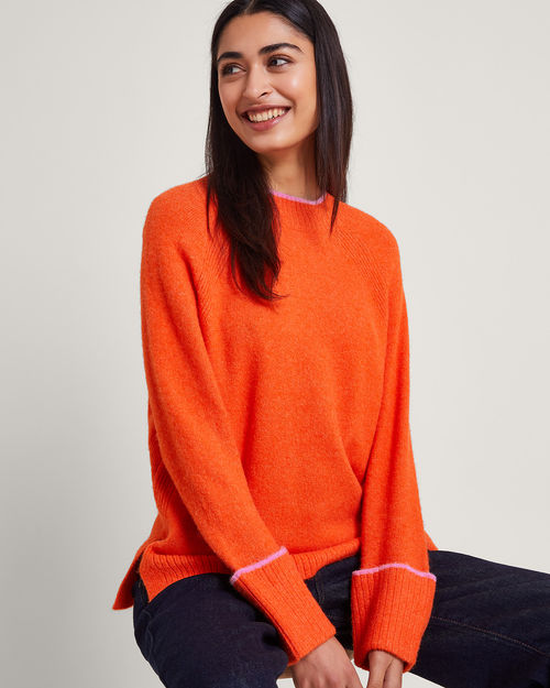 Oti Oversized Jumper Orange