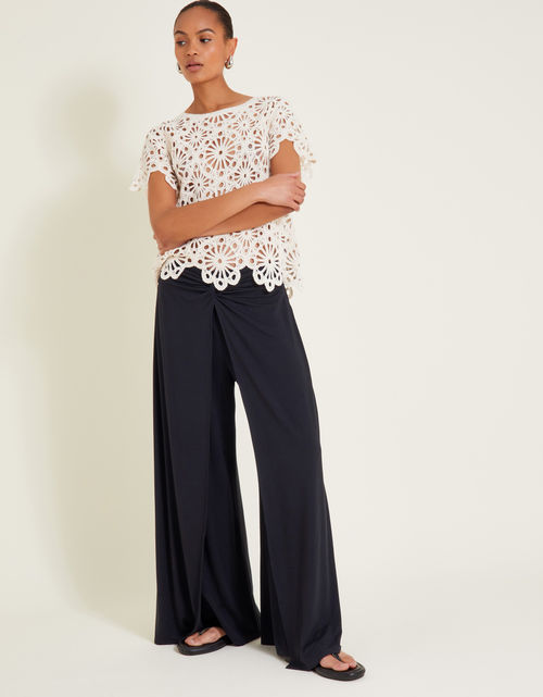 Wanda Wrap Trousers Black