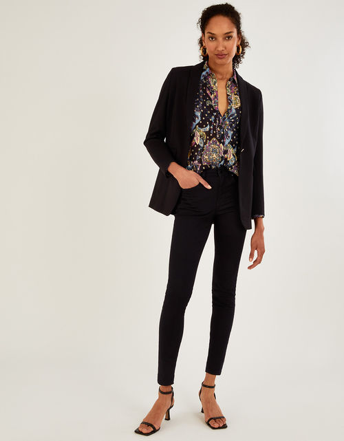 Becca Ponte Blazer with...