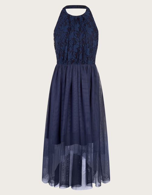 Hayley Lace Prom Dress Blue