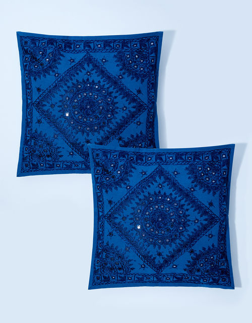 Mirrorwork Cushion Covers Set...