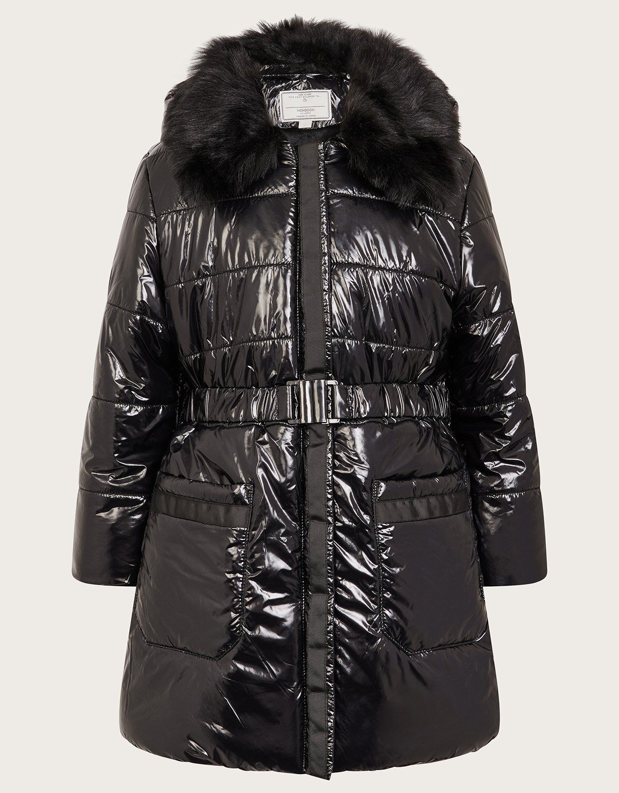 Monsoon ava ruffle coat 2025