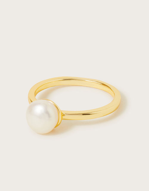 Pearl Ring Gold