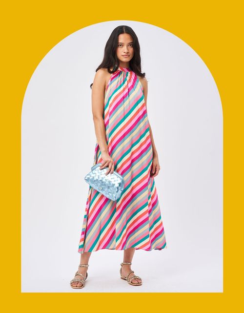 Petite Mendigote Stripe Midi...