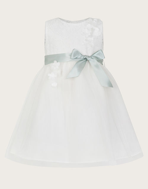 Baby Frankie Scuba Dress Ivory