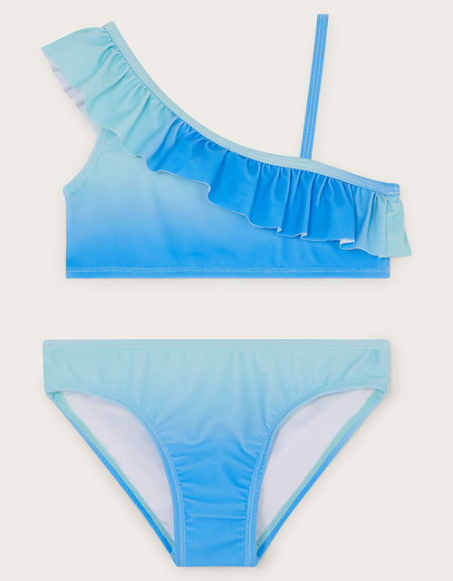 Ombre Bikini Set Blue