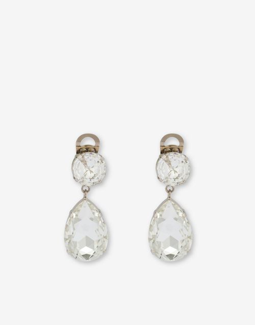 Drop Earrings With Jewel...