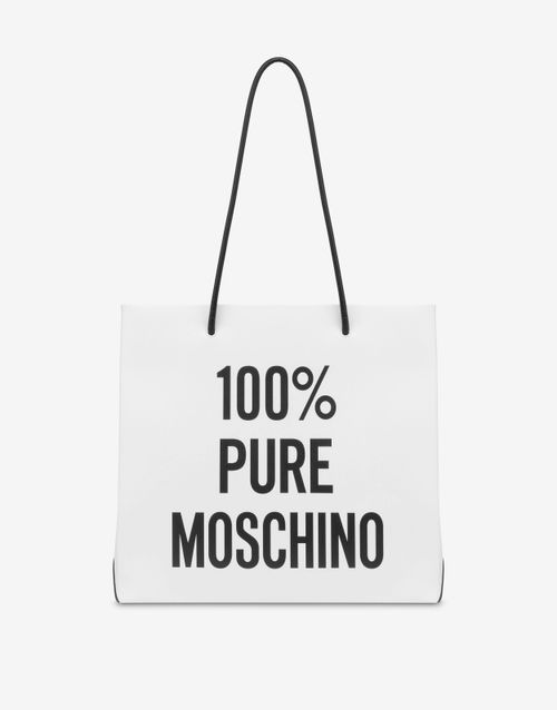 100% Pure Moschino Calfskin...