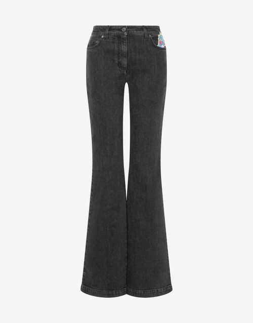 Bubble Bobble Black Denim...