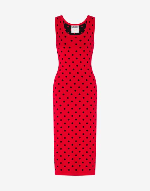 Allover Polka Dots Knitted...