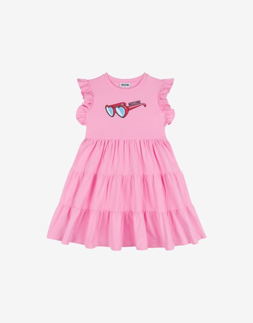 Heart Sunglasses Jersey Dress