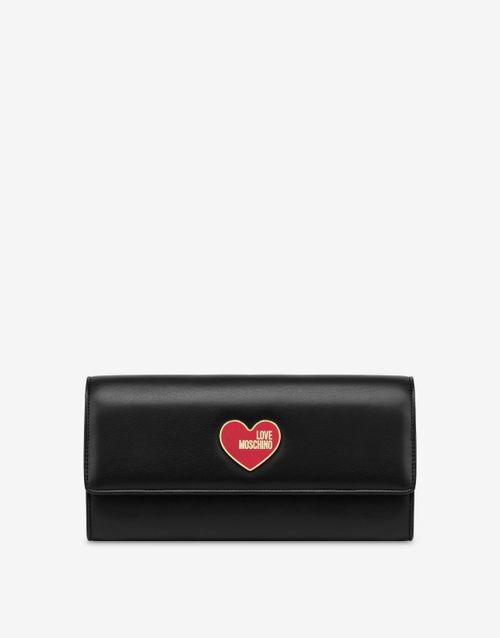 Enameled Heart Clutch