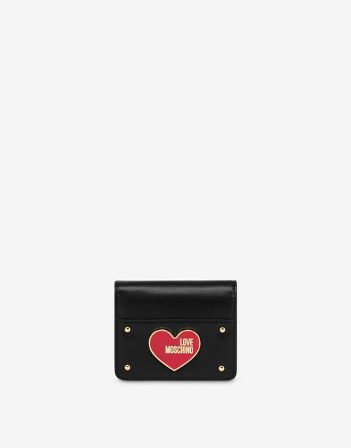 Enameled Heart Wallet