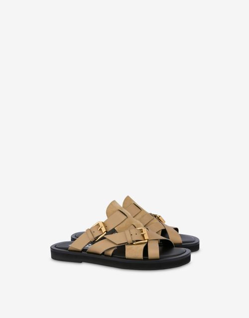 Double Buckle Sandals