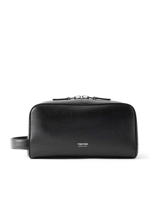 TOM FORD - Leather Wash Bag -...