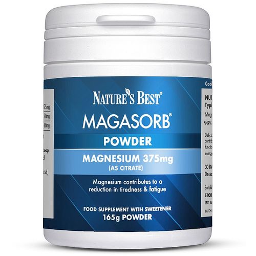 Magasorb<Sup>®</Sup> Magnesium Citrate, Easily Absorbed Powder 165 Grams