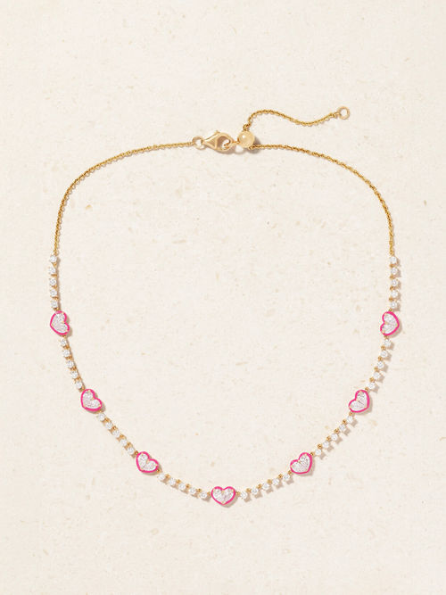 Kamyen - Twin Heart 18-karat...