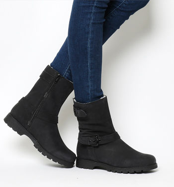 office fur lined boots