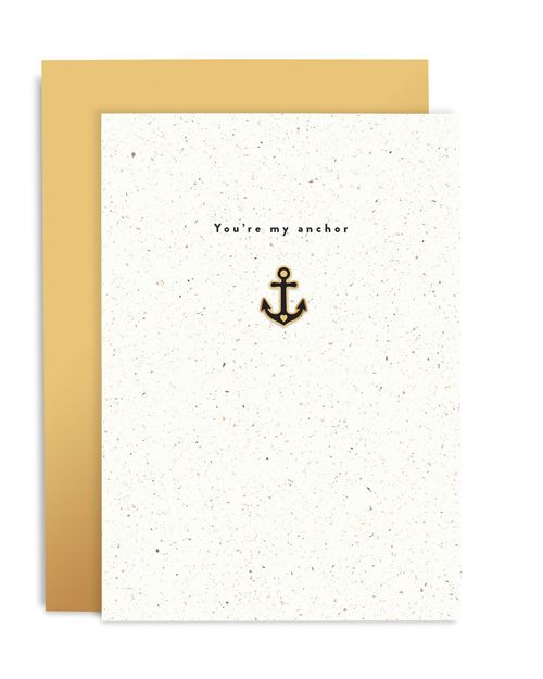 Anchor Pin Friendship Card