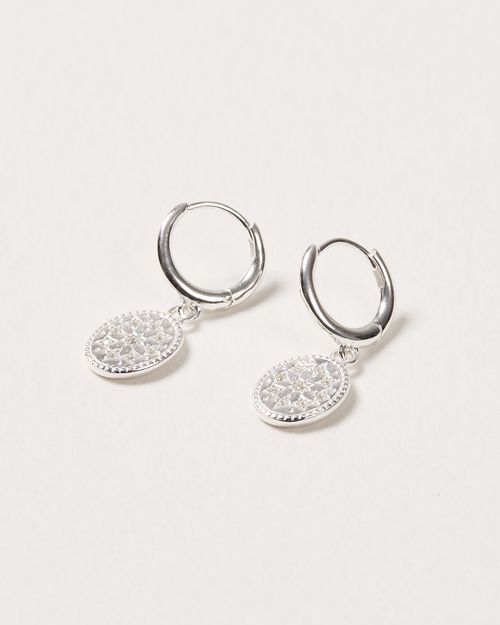 Casey Nugget Drop Silver Earrings Compare One New Change