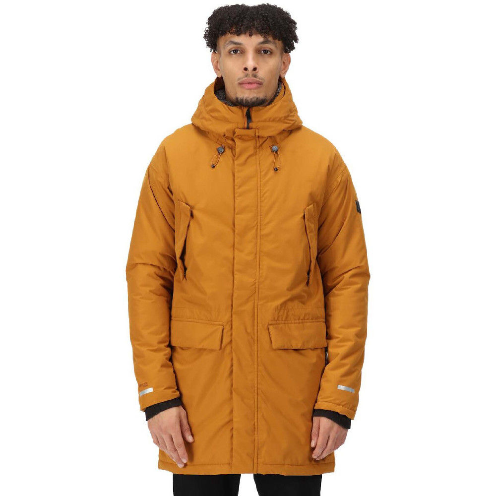 Regatta Mens Tavaris Long Length Waterproof Padded Jacket S