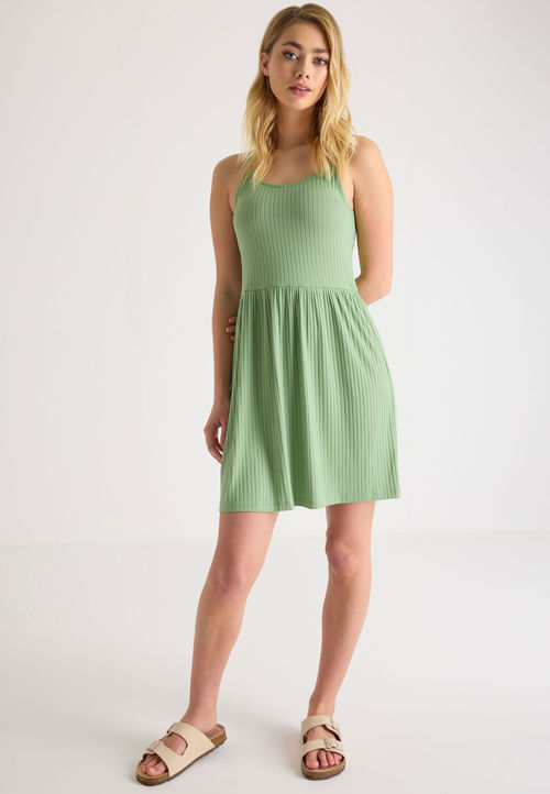 Womens Light Green Strappy...