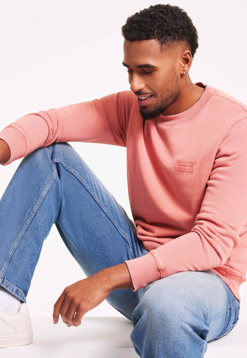 Mens Coral Heavyweight Crew...