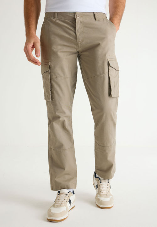 Mens Stone Cargo Straight Leg...