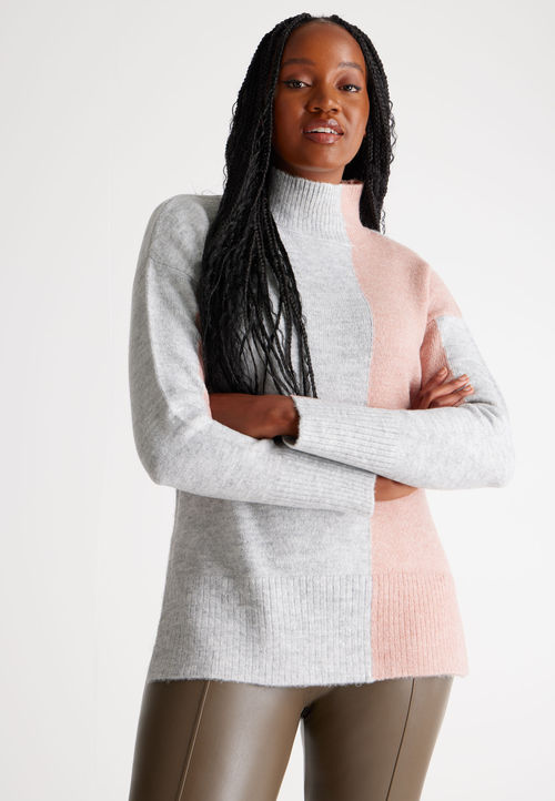 Womens Colour Block Jumper