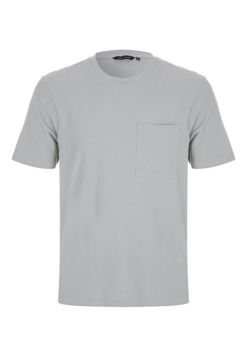 Mens Light Grey Textured...