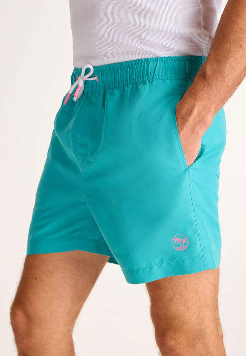 Mens Green Swim Shorts